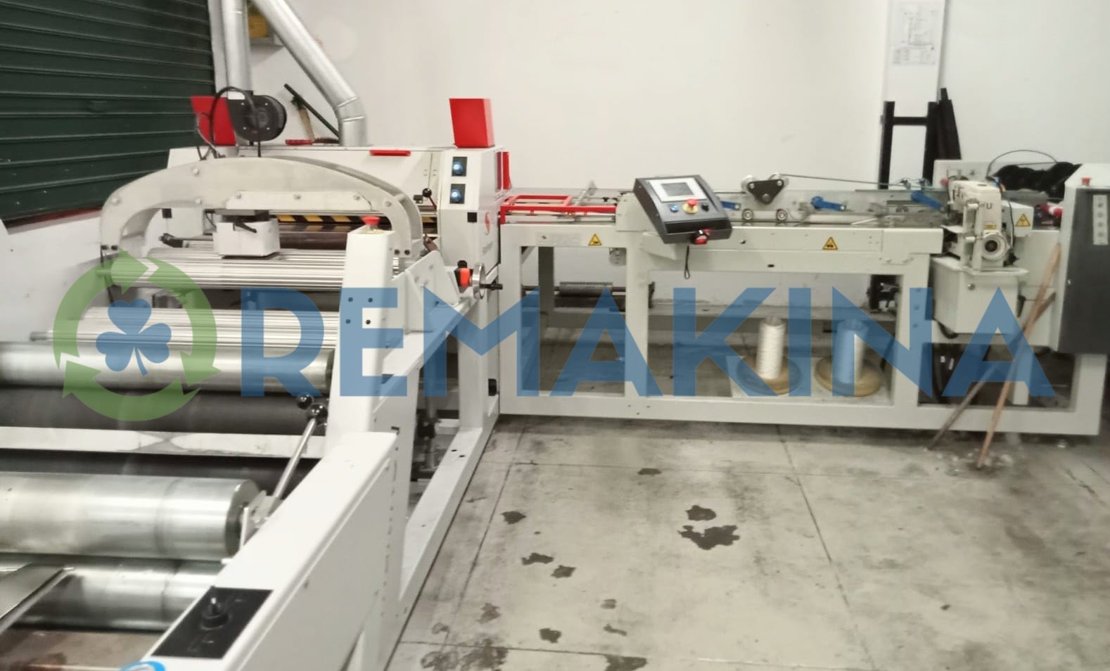 Starlinger Multikon Para Sacos Cosidos 2 Línea de conversión Starlinger Multikon para sacos de rafia de PP y HDPE.