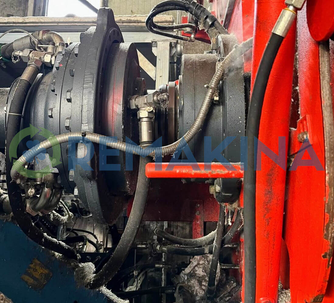 Trituradora Weima Para Producción CDR 3 Motor hidráulico de 280 kW de la trituradora WEIMA WPL 2500 HYDRO.